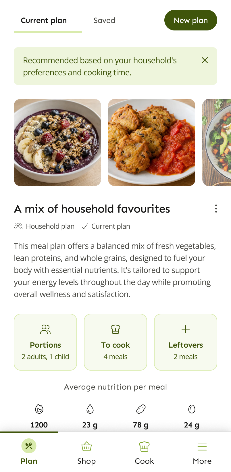 LazyMeals screenshot
